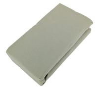 Drap housse PALACE pur coton lavé 180x200 cm bonnet 35 cm uni vert sauge