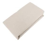 Drap housse PALACE pur coton lavé 90x190 cm bonnet 30 cm uni beige naturel