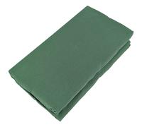 Drap housse PALACE pur coton lavé 90x190 cm bonnet 30 cm uni vert cèdre