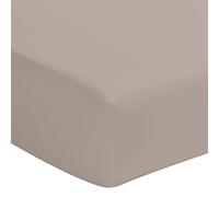 Drap Housse Percale Lin Bonnet 40 cm 160x200 cm