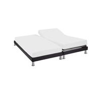 Drap Housse pour lit articulé 2x80x200 Blanc 100% Coton Terre de Nuit