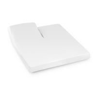 Drap housse relaxation uni 2x100x190 cm coton ALTO Blanc TR Tête relevable uniquement
