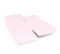 Drap housse relaxation uni 2x100x190 cm coton ALTO Rose blush TPR Tête et pied relevable