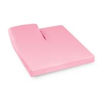 Drap housse relaxation uni 2x90x220 cm coton ALTO Macaron TR Tête relevable uniquement
