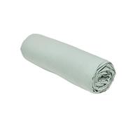 Drap housse TODAY Essential - 140 x 200+30 cm - 2 personnes - 100% Coton uni - Celadon