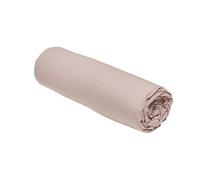 Today Drap housse Essential 140 x 200+30 cm Coton uni 2 personnes Rose des sables