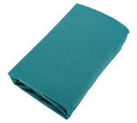 Drap housse uni 180x200 cm bonnet 35 cm percale de coton MANOIR vert Canard