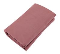 Drap housse uni 80x200 cm bonnet 35 cm percale de coton MANOIR rose Peche