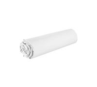 Drap housse VITALIA 100% coton 90x190cm bonnet 35cm Blanc