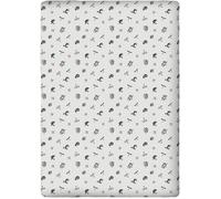 Drap Housse - Warner - Harry Potter - 140x190 cm - 100% Coton - Blanc