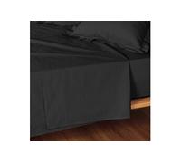 Drap Plat ""Lina"" 180x290cm Noir