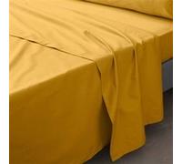 Drap Plat Percaline 180x290cm Curry