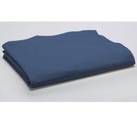 Drap plat 100% coton 57 fils coloris ciel orage 240x300