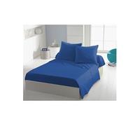 Drap Plat - - 180 X 290 Cm - 1 Personne - Bleu