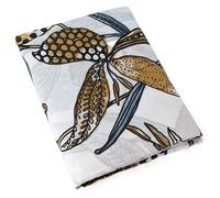 Drap plat 180x290 cm en coton longues fibres PÉNÉLOPE beige Silice