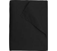 Drap Plat 240x300 cm Noir - 100% Coton 57 Fils