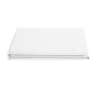 Drap plat 240x300 cm percale de coton MANOIR blanc Neige