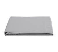 Drap plat 240x300 cm percale de coton MANOIR gris Acier