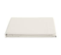 Drap plat 240x300 cm percale de coton MANOIR Ivoire