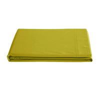 Drap plat 240x300 cm percale de coton MANOIR vert Jasmin