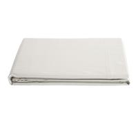 Drap plat 240x300 cm satin CONCERTO à rayures beige Craie