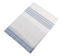 Drap plat 240x310 cm en 100% percale de coton ESTEBAN bleu