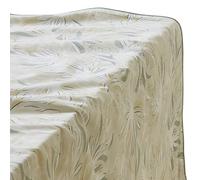 Drap plat 240x310 cm percale de coton imprimé RÊVERIE beige