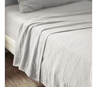 Drap Plat 270x300 cm Gaze de Coton Nuage