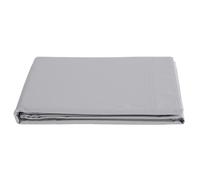 Drap plat 270x300 cm percale de coton MANOIR gris Acier