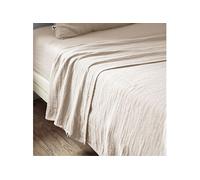Drap Plat 270x300cm Gaze de Coton Pampa - OUREA - ALTOBUY Beige G