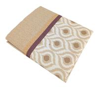 Drap plat 280x310 cm 100% coton INOUK rose/beige
