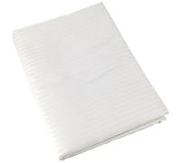 Drap plat 280x310 cm satin de coton GRAND HÔTEL marron sable