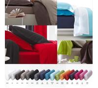 Drap plat - Chantilly - 240 x 300 cm - 100% coton - 57 fils - Uni