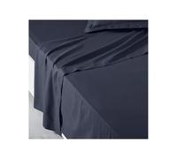 Drap plat coton Today Essential Bleu 180x290 cm