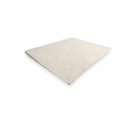 Soleil d'ocre, Percale Drap Plat, Coton, Ecru, 180x290 cm