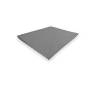 Soleil d'ocre, Percale Drap Plat, Coton, Gris, 260x300 cm