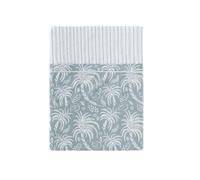 Drap Plat en Percale de Coton, 240 x 300 cm, Gloria, Essix, Bleu