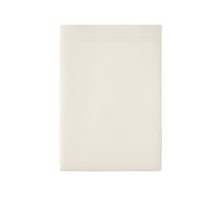 Drap Plat en Percale de Coton, Première, Meringue, 270x300 cm, Essix, Blanc