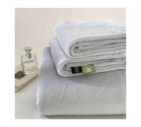 Drap Plat Flanelle Hiver Chaude Drap de lit Polaire Drap du Dessus 1/2 Personne Doux Douillet(Gray,200x230cm)