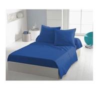 Drap plat - HOME LINGE PASSION - 240 x 300 cm - Bleu Bleu G