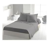 Drap plat - HOME LINGE PASSION - 240 x 300 cm - Gris clair Gris G