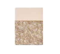 Drap Plat imprimé en Satin de Coton, Bruyere, 270 x 300 cm, ESSIX, Vert Moyen