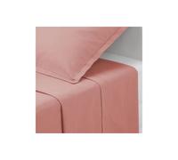 Atmosphera - Drap en Coton - Rose Blush 240x290 cm