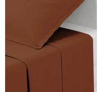 Drap Plat Intérieur 240x290cm Terracotta