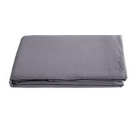 Drap plat lin et coton 270x300 cm collection OPERA gris brume