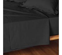 Drap Plat ""Lina"" 180x290cm Noir