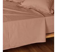 Drap Plat Lina 240x300cm Rose Blush