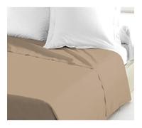 Drap Plat - LOVELY HOME - 100% coton - 240 x 300 cm - Beige