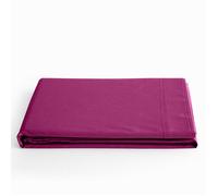 Drap plat ""Prémium"" pour lit 1 place & 2 places - 180x290 - Prémium Magenta