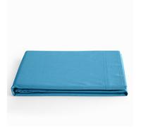 Drap plat ""Prémium"" pour lit 1 place & 2 places - 240x300 - Prémium Cyan